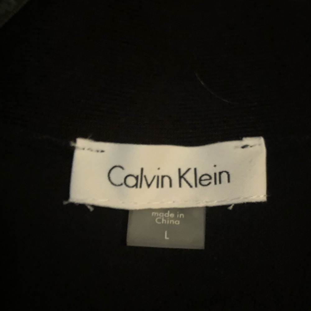 Calvin Klein lace sleeve jacket